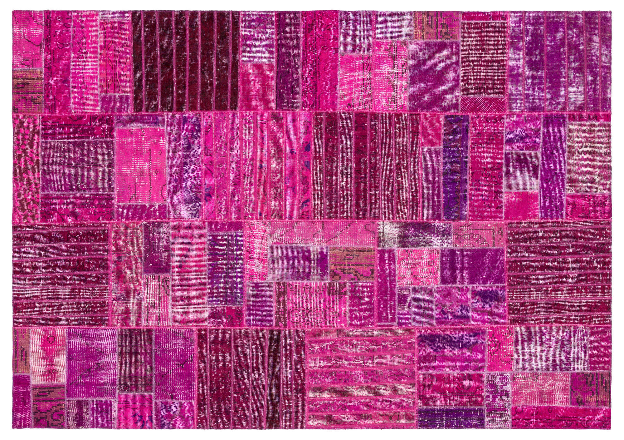 Apex Patchwork Unique Fuşya 34179 159 cm X 227 cm
