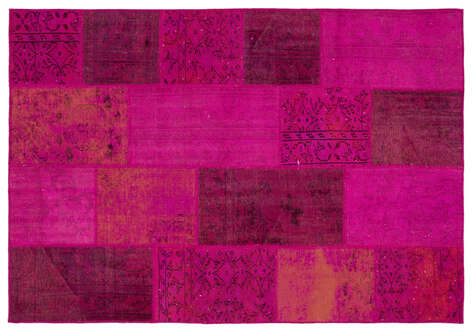 Apex Patchwork Unique Fuşya 34186 161 cm X 233 cm - 1
