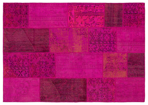 Apex Patchwork Unique Fuşya 34190 162 cm X 230 cm - 1