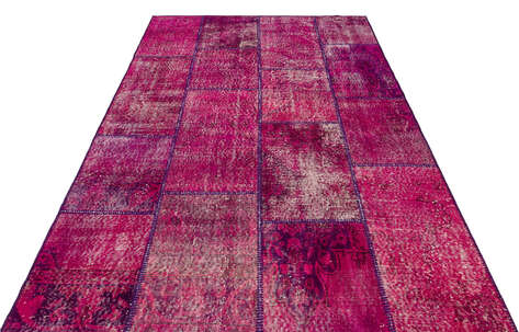 Apex Patchwork Unique Fuşya 36511 161 cm X 231 cm - 3