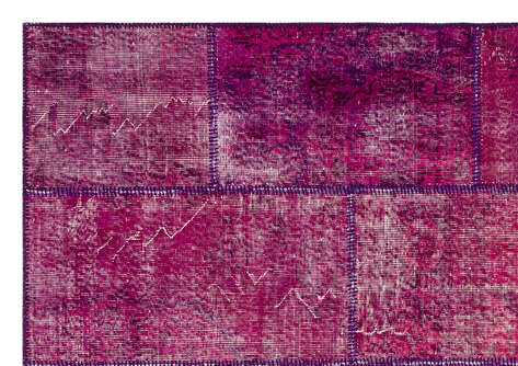 Apex Patchwork Unique Fuşya 36511 161 cm X 231 cm - 4