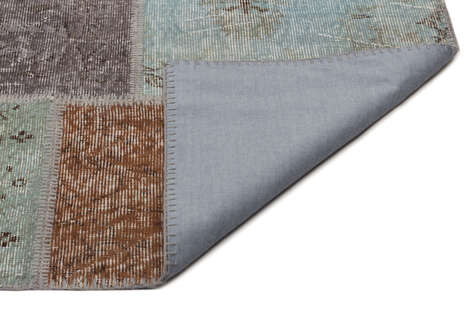 Apex Patchwork Unique Gri 21845 274 cm X 365 cm - 2