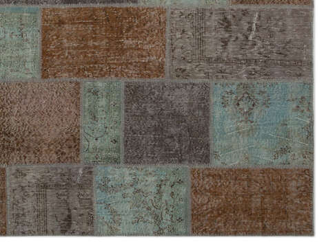 Apex Patchwork Unique Gri 21845 274 cm X 365 cm - 5