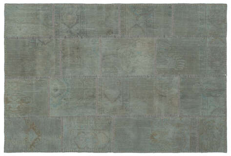 Apex Patchwork Unique Gri 22208 120 cm X 180 cm - 1