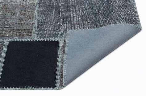 Apex Patchwork Unique Gri 24841 190 cm X 285 cm - 2
