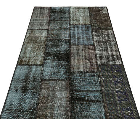 Apex Patchwork Unique Gri 35383 120 cm X 181 cm - 3