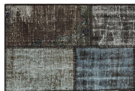 Apex Patchwork Unique Gri 35383 120 cm X 181 cm - 4