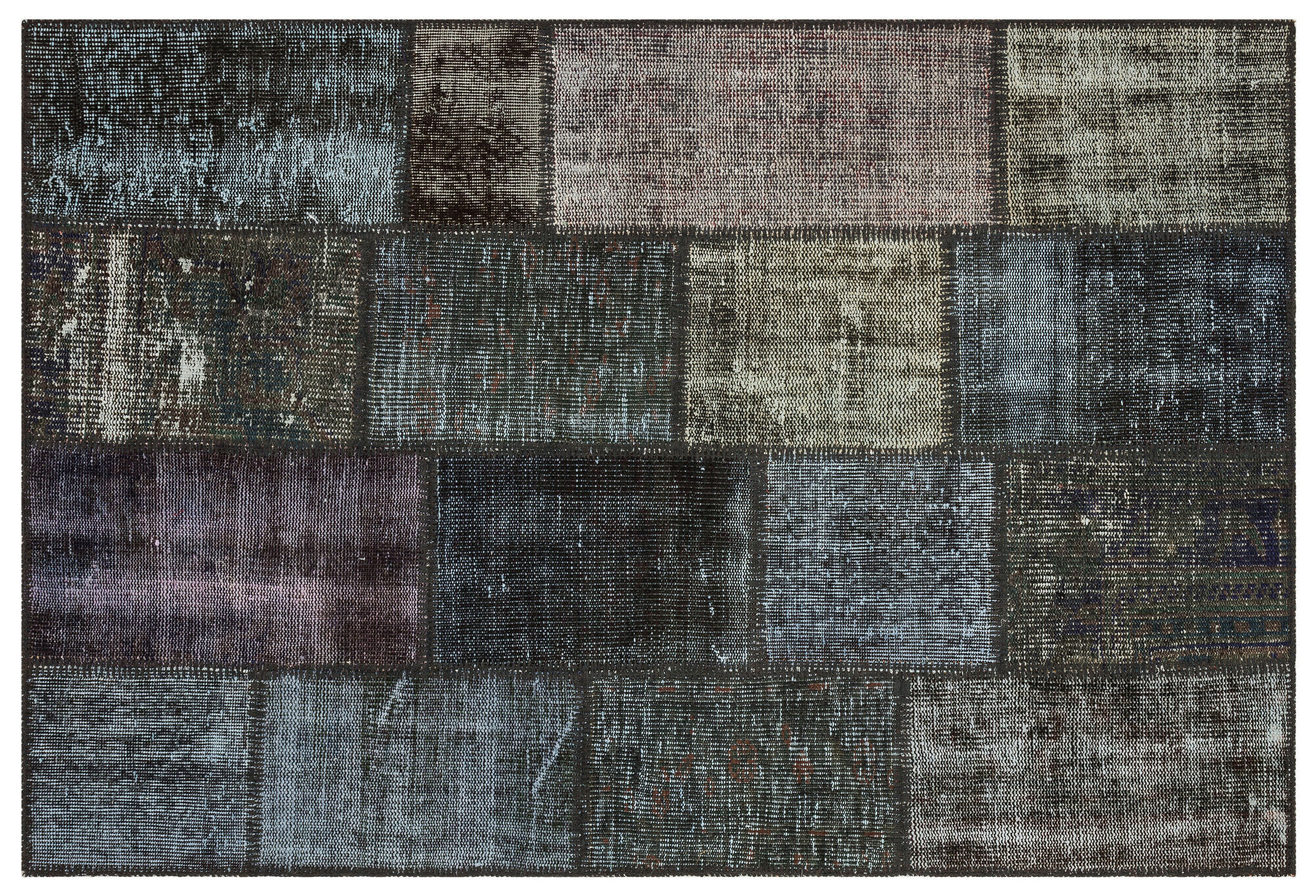 Apex Patchwork Unique Gri 35385 120 cm X 179 cm