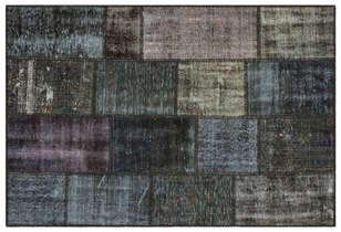Apex Patchwork Unique Gri 35385 120 cm X 179 cm (1)