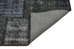 Apex Patchwork Unique Gri 35385 120 cm X 179 cm (2)