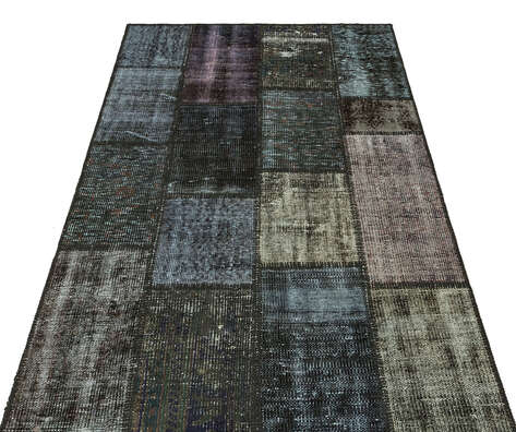Apex Patchwork Unique Gri 35385 120 cm X 179 cm - 3
