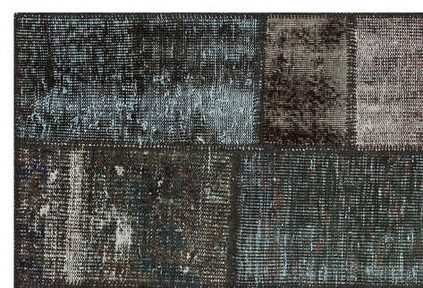 Apex Patchwork Unique Gri 35385 120 cm X 179 cm - 4