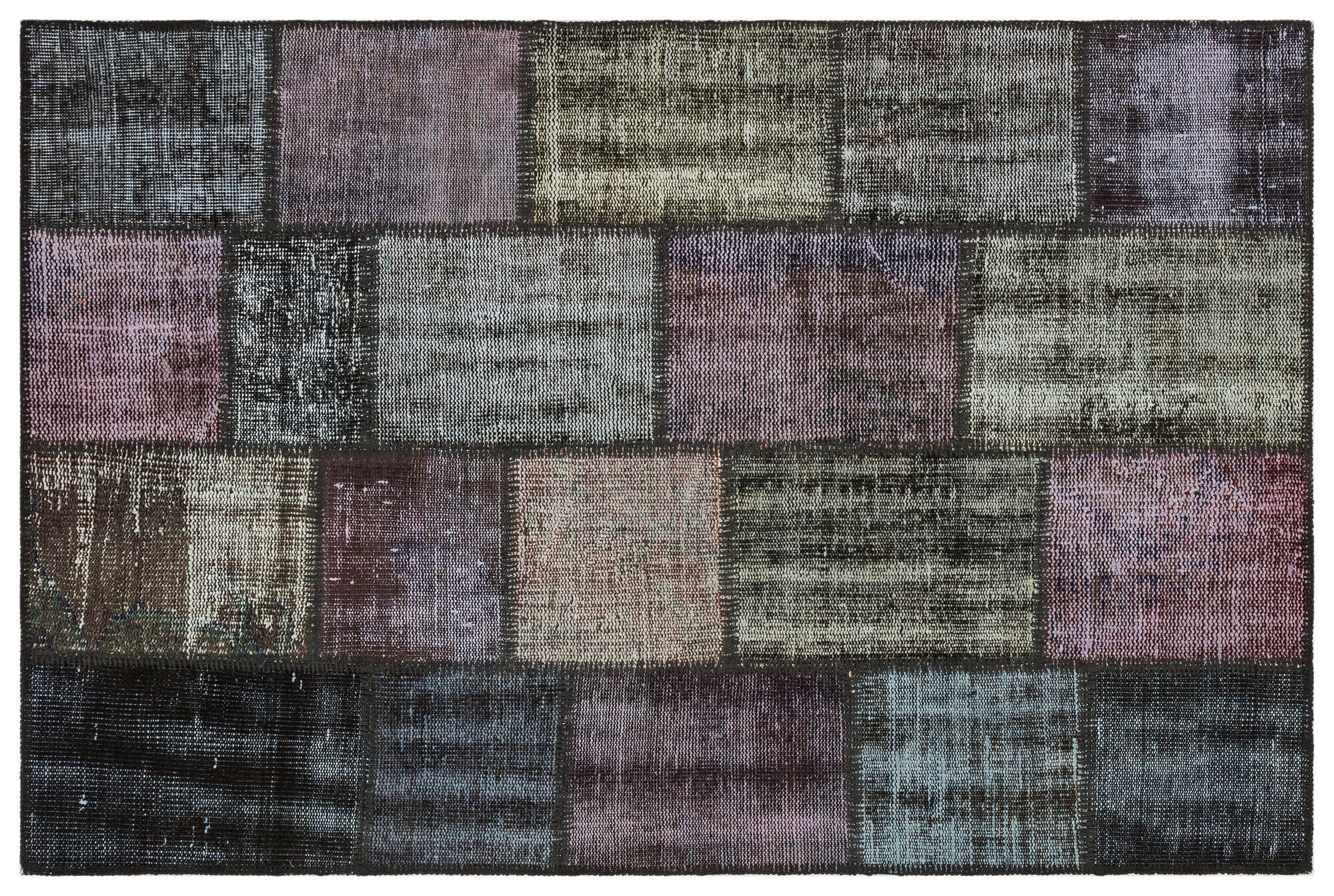 Apex Patchwork Unique Gri 35388 120 cm X 181 cm