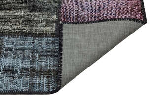Apex Patchwork Unique Gri 35388 120 cm X 181 cm (2)