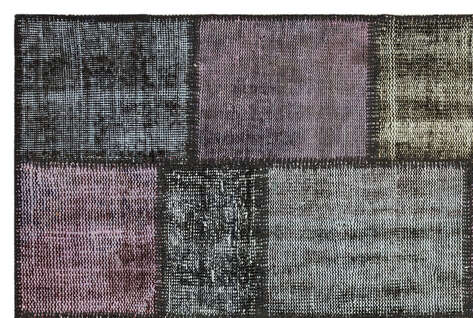 Apex Patchwork Unique Gri 35388 120 cm X 181 cm - 4
