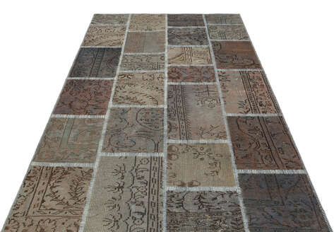 Apex Patchwork Unique Gri 35451 162 cm X 234 cm - 3