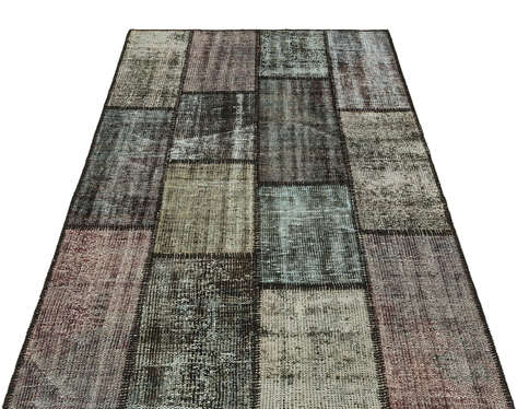 Apex Patchwork Unique Gri 35567 120 cm X 179 cm - 3