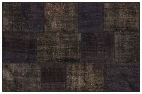 Apex Patchwork Unique Gri 35570 118 cm X 181 cm - 1
