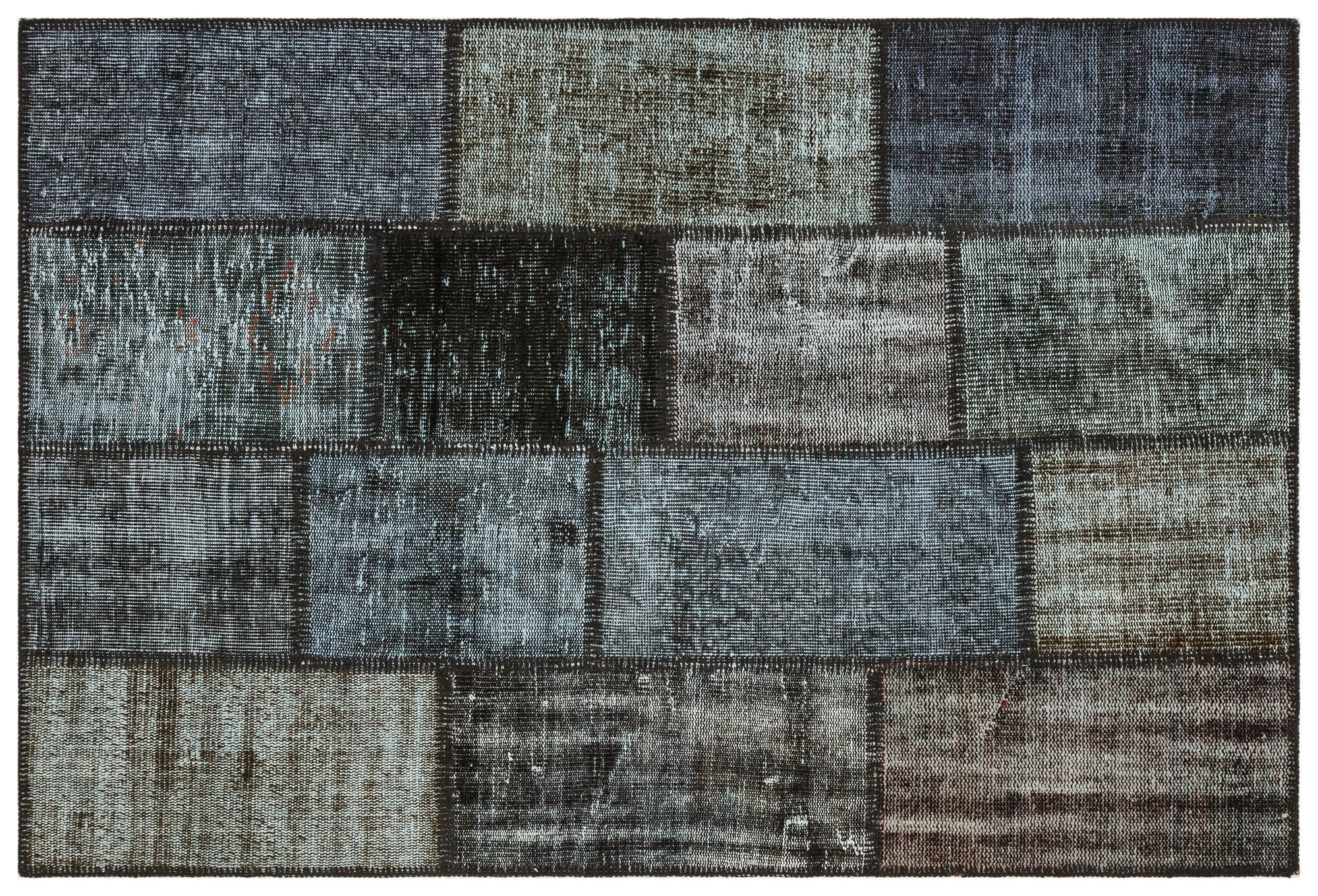 Apex Patchwork Unique Gri 35575 122 cm X 180 cm
