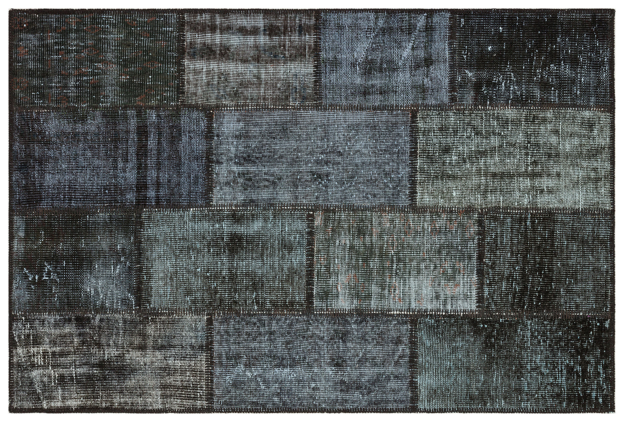 Apex Patchwork Unique Gri 35578 121 cm X 181 cm