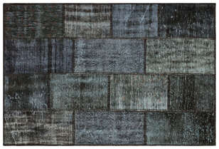 Apex Patchwork Unique Gri 35578 121 cm X 181 cm (1)