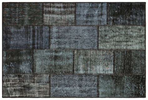 Apex Patchwork Unique Gri 35578 121 cm X 181 cm - 1