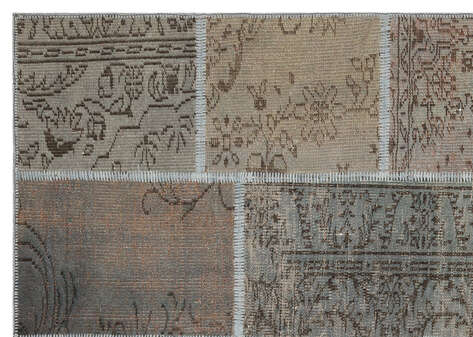 Apex Patchwork Unique Gri 35846 163 cm X 230 cm - 4
