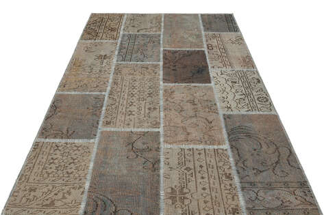 Apex Patchwork Unique Gri 35850 161 cm X 233 cm - 3