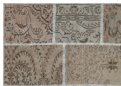 Apex Patchwork Unique Gri 35867 162 cm X 228 cm - 4