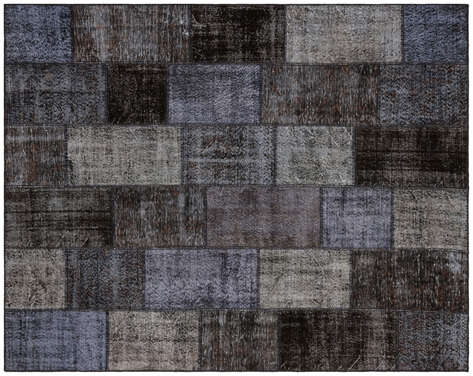 Apex Patchwork Unique Gri 36230 240 cm X 300 cm - 1
