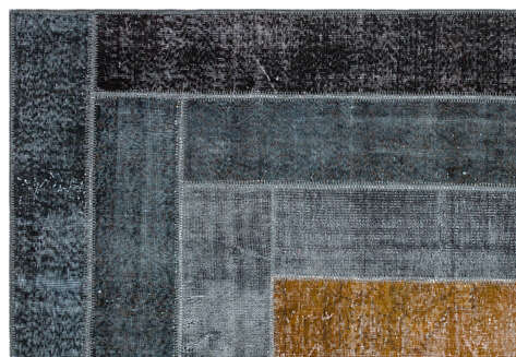 Apex Patchwork Unique Gri 36422 190 cm X 276 cm - 4
