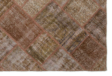 Apex Patchwork Unique Kahve 21006 157 cm X 232 cm - 5