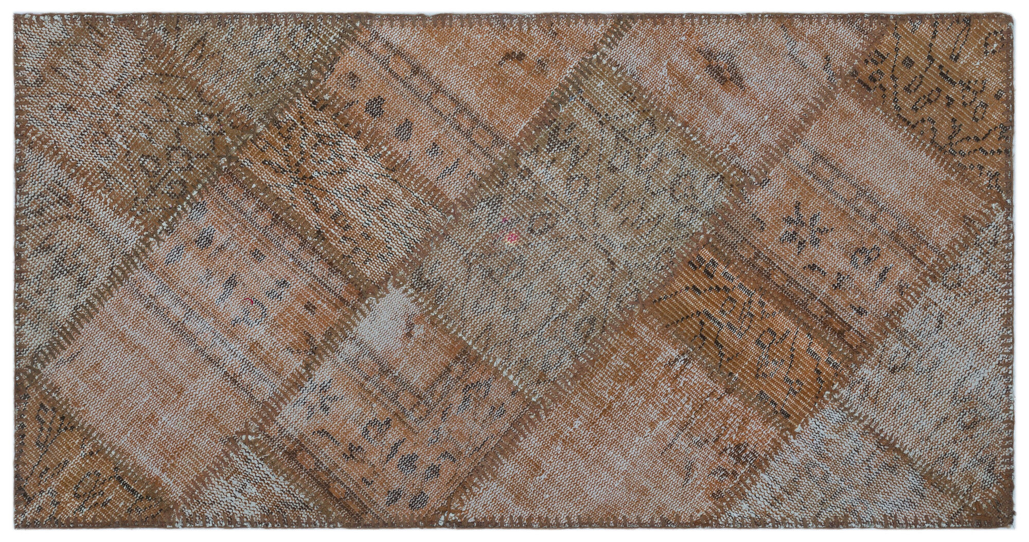 Apex Patchwork Unique Kahve 21319 080 cm X 152 cm