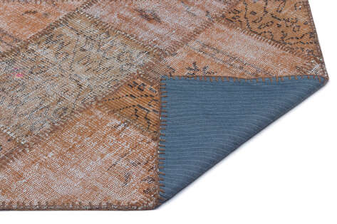 Apex Patchwork Unique Kahve 21319 080 cm X 152 cm - 2