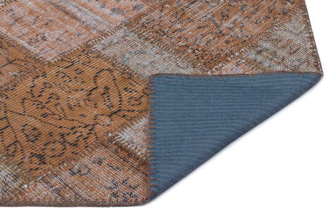 Apex Patchwork Unique Kahve 21332 080 cm X 153 cm - 2