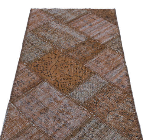 Apex Patchwork Unique Kahve 21332 080 cm X 153 cm - 3