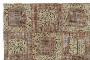 Apex Patchwork Unique Kahve 21435 160 cm X 242 cm (4)