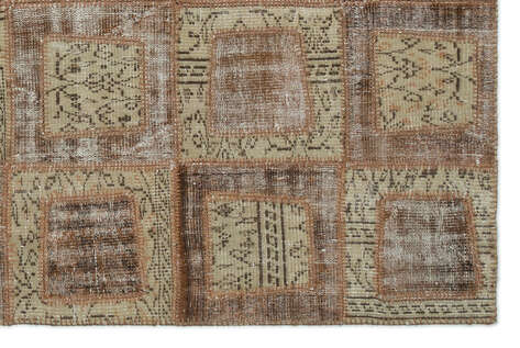 Apex Patchwork Unique Kahve 21435 160 cm X 242 cm - 5