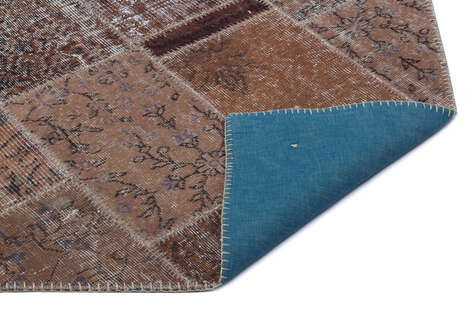Apex Patchwork Unique Kahve 22194 120 cm X 180 cm - 2