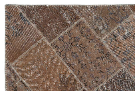 Apex Patchwork Unique Kahve 22194 120 cm X 180 cm - 5