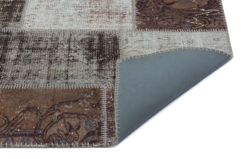 Apex Patchwork Unique Kahve 22213 120 cm X 180 cm - 2