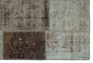 Apex Patchwork Unique Kahve 22213 120 cm X 180 cm (4)