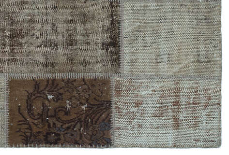 Apex Patchwork Unique Kahve 22213 120 cm X 180 cm - 4