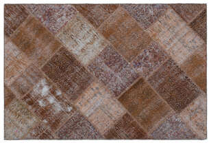 Apex Patchwork Unique Kahve 22240 120 cm X 180 cm (1)