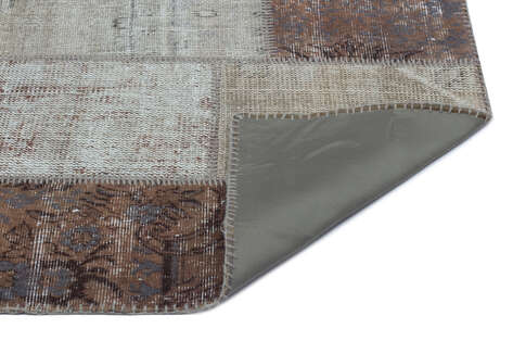 Apex Patchwork Unique Kahve 22317 120 cm X 180 cm - 2