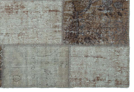 Apex Patchwork Unique Kahve 22317 120 cm X 180 cm - 4