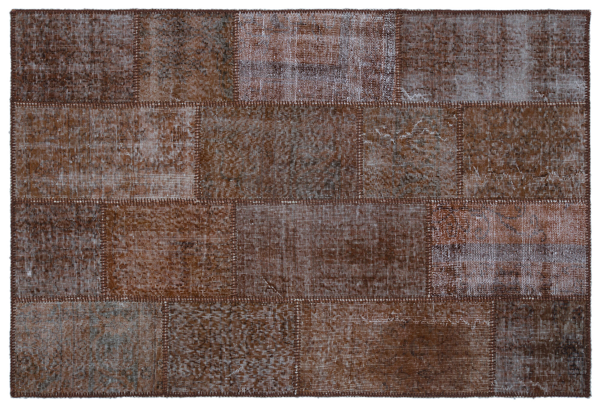 Apex Patchwork Unique Kahve 22377 120 cm X 180 cm