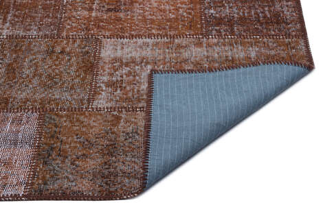 Apex Patchwork Unique Kahve 22377 120 cm X 180 cm - 2