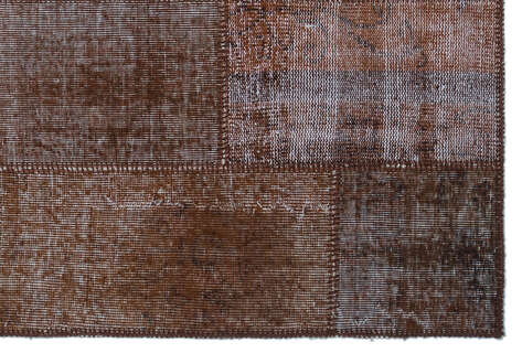Apex Patchwork Unique Kahve 22377 120 cm X 180 cm - 4
