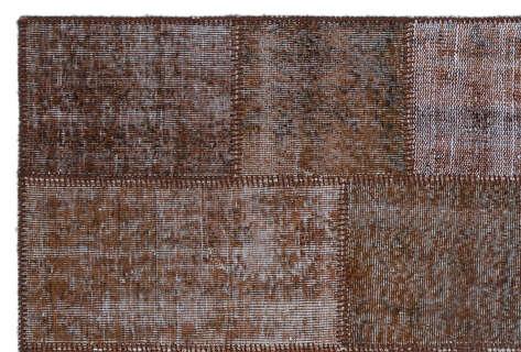 Apex Patchwork Unique Kahve 22377 120 cm X 180 cm - 5